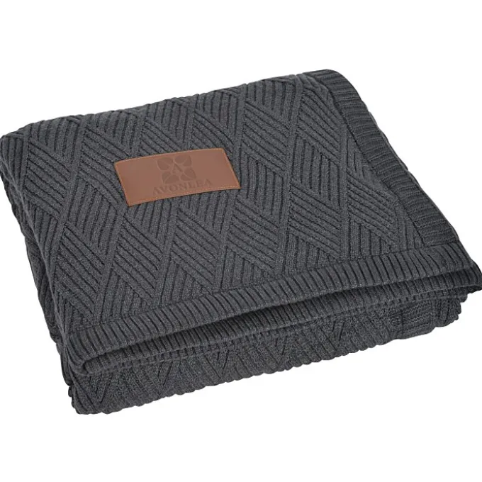 Leeman Trellis Knit Blanket
