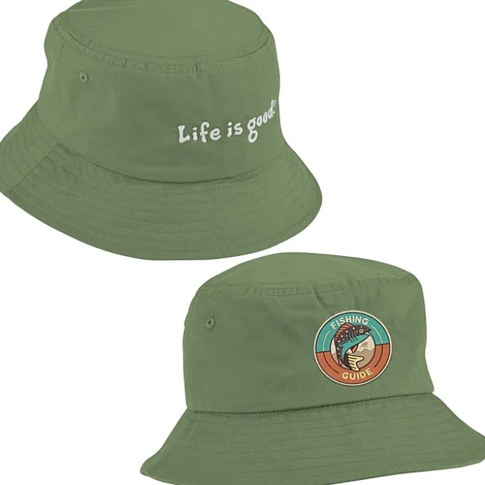 Life is Good Bucket Hat - Embroidered