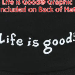 Life is Good Bucket Hat - Embroidered