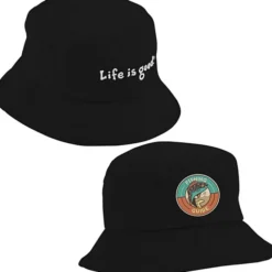 Life is Good Bucket Hat - Embroidered