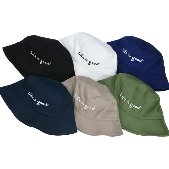 Life is Good Bucket Hat - Embroidered