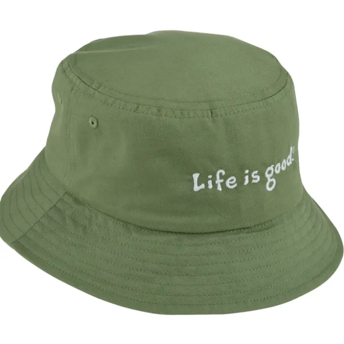 Life is Good Bucket Hat - Embroidered