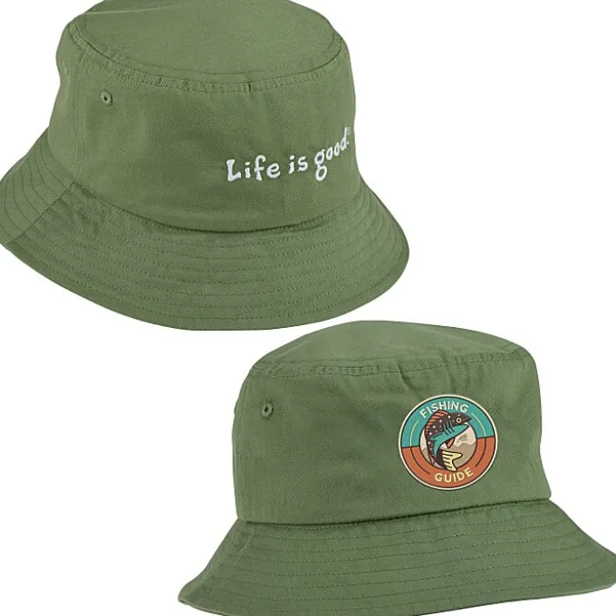 Life is Good Bucket Hat - Embroidered
