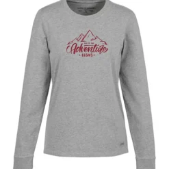 Life is Good Crusher Long Sleeve Tee - Ladies' - Screen