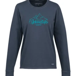 Life is Good Crusher Long Sleeve Tee - Ladies' - Screen