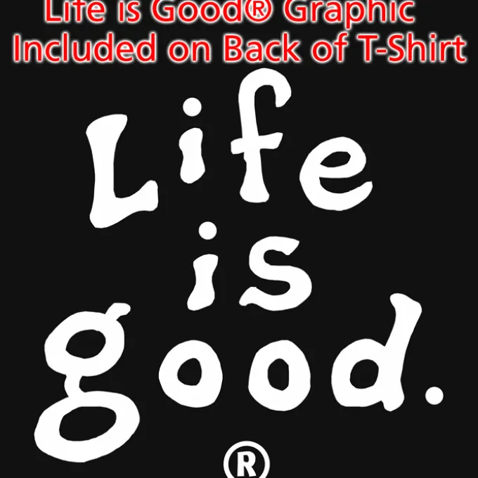 Life is Good Crusher Long Sleeve Tee - Men's - Full Color - LIG