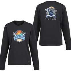 Life is Good Crusher Long Sleeve Tee - Ladies' - Full Color - 4WD