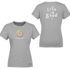 Life is Good Crusher Tee - Ladies' - Full Color - Colors - LIG
