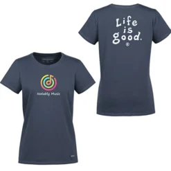 Life is Good Crusher Tee - Ladies' - Full Color - Colors - LIG