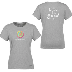 Life is Good Crusher Tee - Ladies' - Full Color - Colors - LIG
