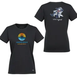 Life is Good Crusher Tee - Ladies' - Full Color - Colors - Adirondack