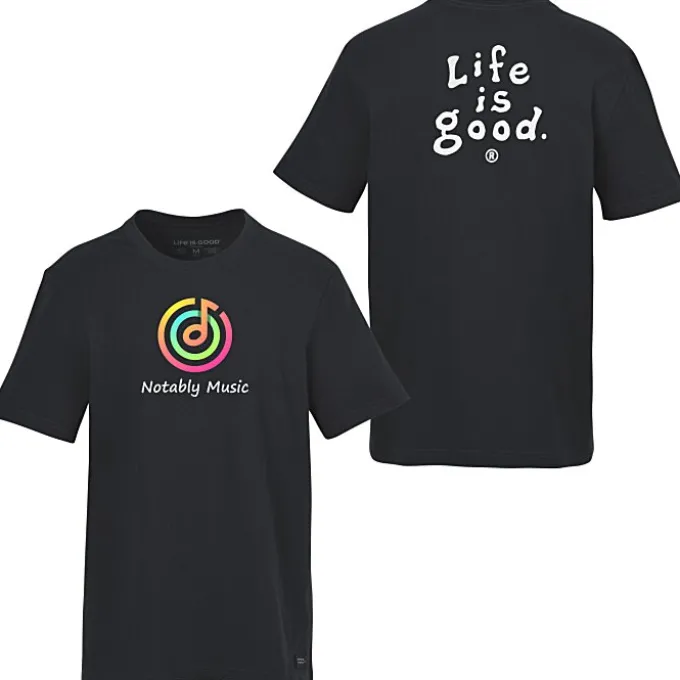 Life is Good Crusher Tee - Men's - Full Color - Colors - LIG