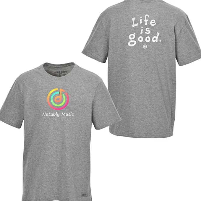 Life is Good Crusher Tee - Men's - Full Color - Colors - LIG