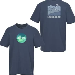 Life is Good Crusher Tee - Men's - Full Color - Colors - Mountains