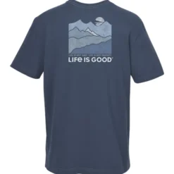 Life is Good Crusher Tee - Men's - Full Color - Colors - Mountains
