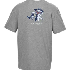 Life is Good Crusher Tee - Men's - Full Color - Colors - Adirondack