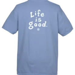 Life is Good Garment-Dyed Tee - Screen - Colors - LIG