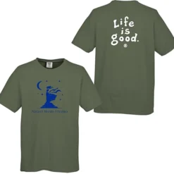 Life is Good Garment-Dyed Tee - Screen - Colors - LIG
