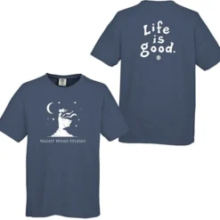 Life is Good Garment-Dyed Tee - Screen - Colors - LIG