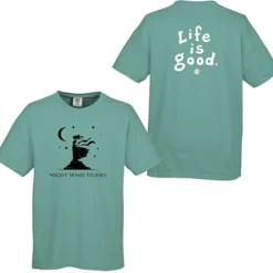 Life is Good Garment-Dyed Tee - Screen - Colors - LIG