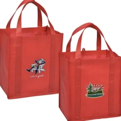 Life is Good Grocery Tote - Full Color - Adirondack