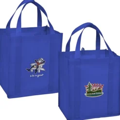 Life is Good Grocery Tote - Full Color - Adirondack