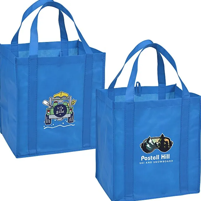 Life is Good Grocery Tote - Full Color - 4WD