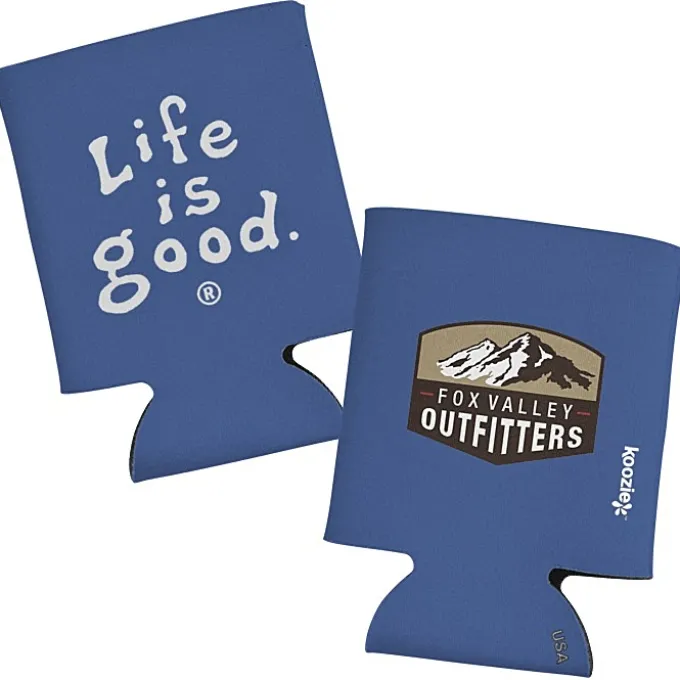 Life is Good Koozie® Can Cooler - Full Color - LIG