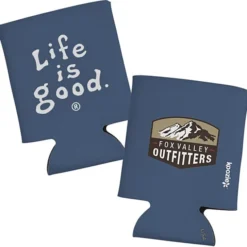 Life is Good Koozie® Can Cooler - Full Color - LIG