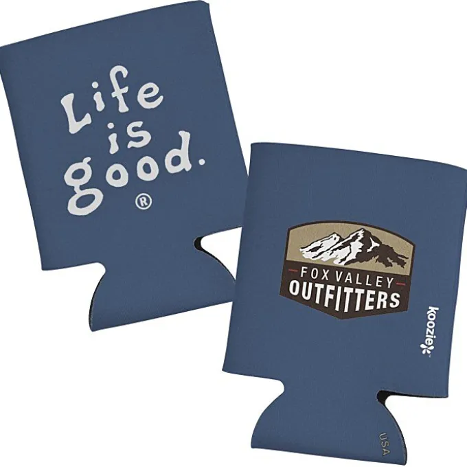 Life is Good Koozie® Can Cooler - Full Color - LIG