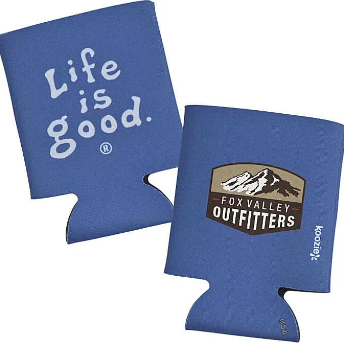Life is Good Koozie® Can Cooler - Full Color - LIG