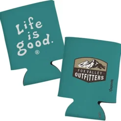Life is Good Koozie® Can Cooler - Full Color - LIG