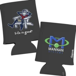 Life is Good Koozie® Can Cooler - Full Color - Adirondack