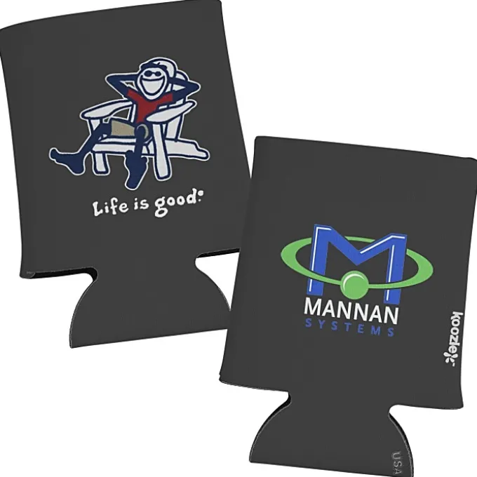 Life is Good Koozie® Can Cooler - Full Color - Adirondack