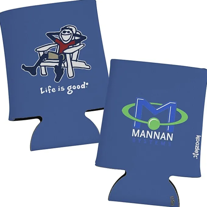 Life is Good Koozie® Can Cooler - Full Color - Adirondack