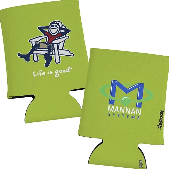 Life is Good Koozie® Can Cooler - Full Color - Adirondack
