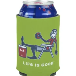 Life is Good Koozie® Can Cooler - Full Color - Cooler