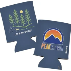 Life is Good Koozie® Can Cooler - Full Color - Hike