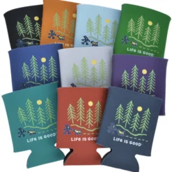 Life is Good Koozie® Can Cooler - Full Color - Hike