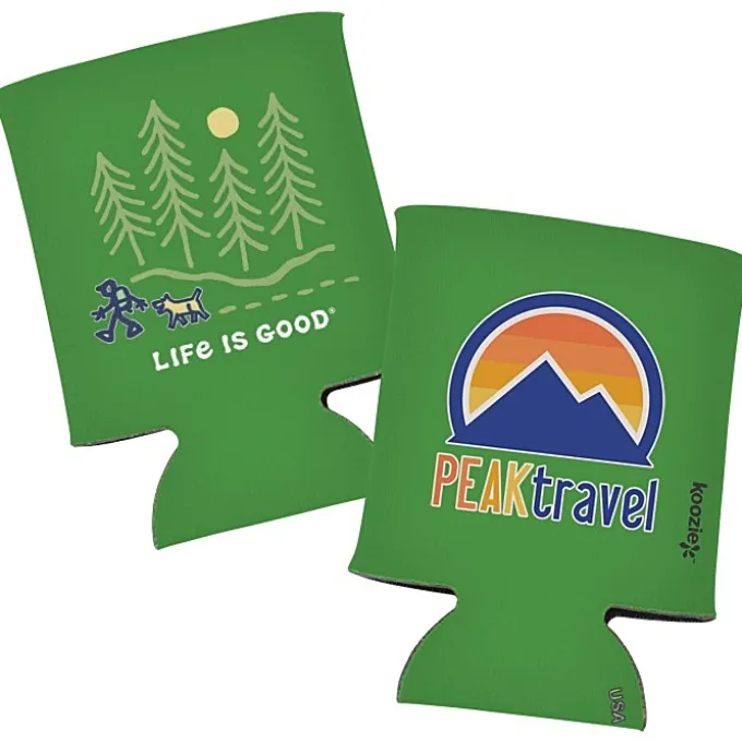 Life is Good Koozie® Can Cooler - Full Color - Hike