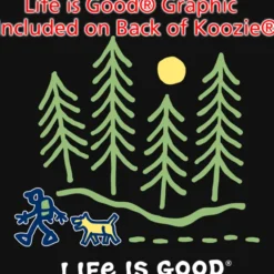 Life is Good Koozie® Can Cooler - Full Color - Hike