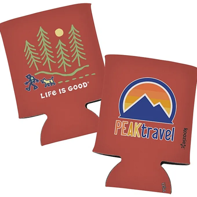 Life is Good Koozie® Can Cooler - Full Color - Hike