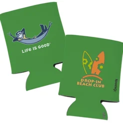 Life is Good Koozie® Can Cooler - Full Color - Hammock