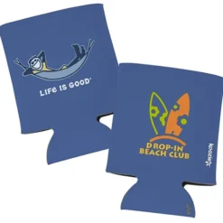 Life is Good Koozie® Can Cooler - Full Color - Hammock