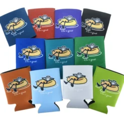 Life is Good Koozie® Can Cooler - Full Color - Inner Tube