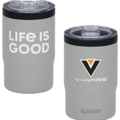 Life is Good Koozie® Vacuum Insulator Tumbler – 11 oz - Full Color