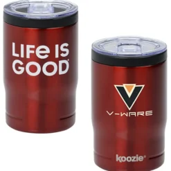 Life is Good Koozie® Vacuum Insulator Tumbler – 11 oz - Full Color