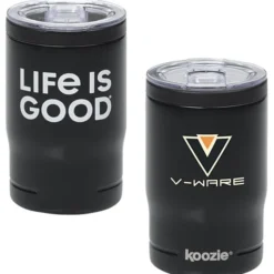 Life is Good Koozie® Vacuum Insulator Tumbler – 11 oz - Full Color