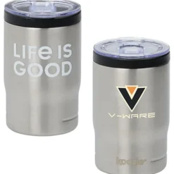 Life is Good Koozie® Vacuum Insulator Tumbler – 11 oz - Full Color