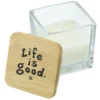 Life is Good Mini Candle